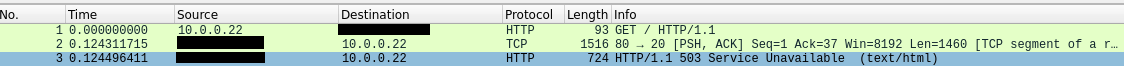 TCP Wireshark